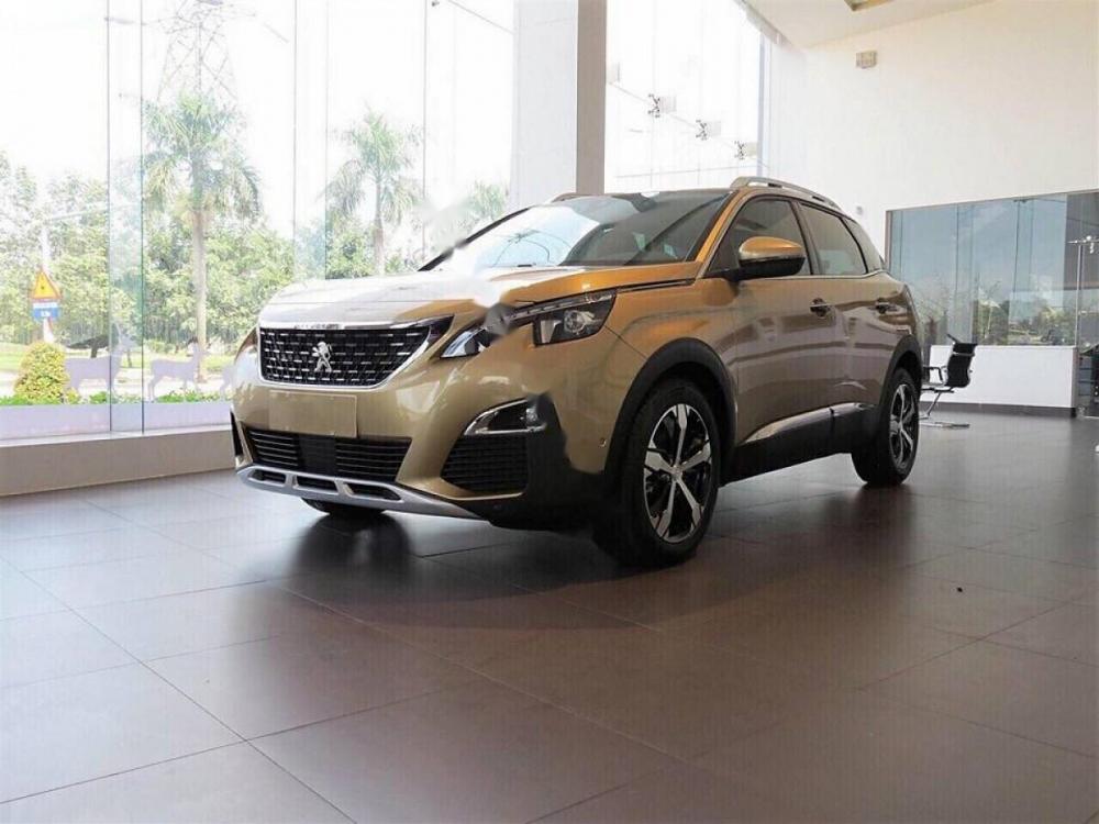 Peugeot 3008 1.6 AT 2018 - Bán ô tô Peugeot 3008 1.6 AT đời 2018, màu vàng