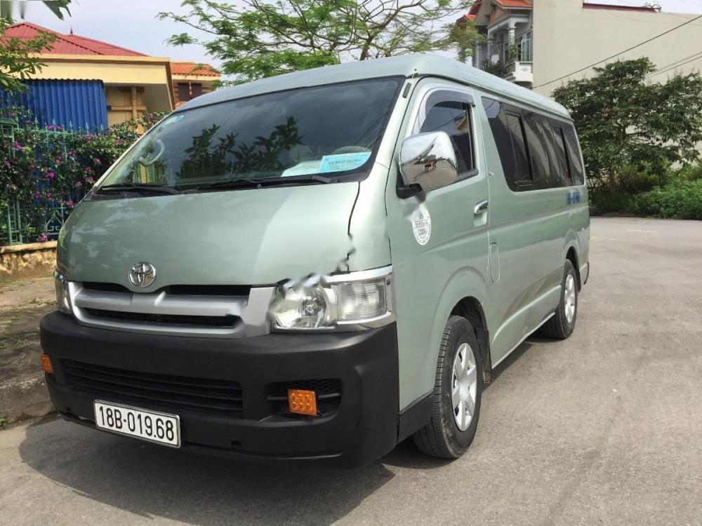 Toyota Hiace 2007 - Bán Toyota Hiace đời 2007, màu xanh lam, xe nhập