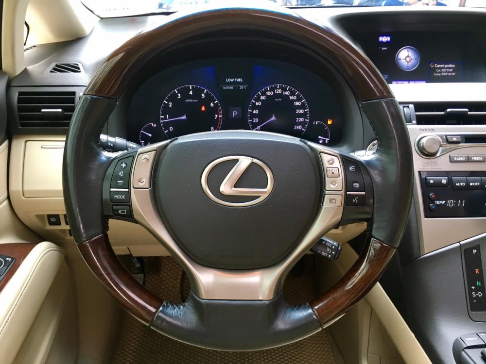 Lexus RX 350 2015 - Bán ô tô Lexus RX 350 sản xuất năm 2015, màu trắng nội thất kem 