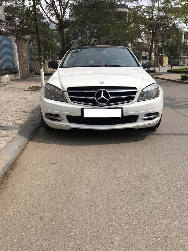 Mercedes-Benz C class 230 2008 - Cần bán Mercedes C230 đời 2008, màu trắng, nhập khẩu, 459tr