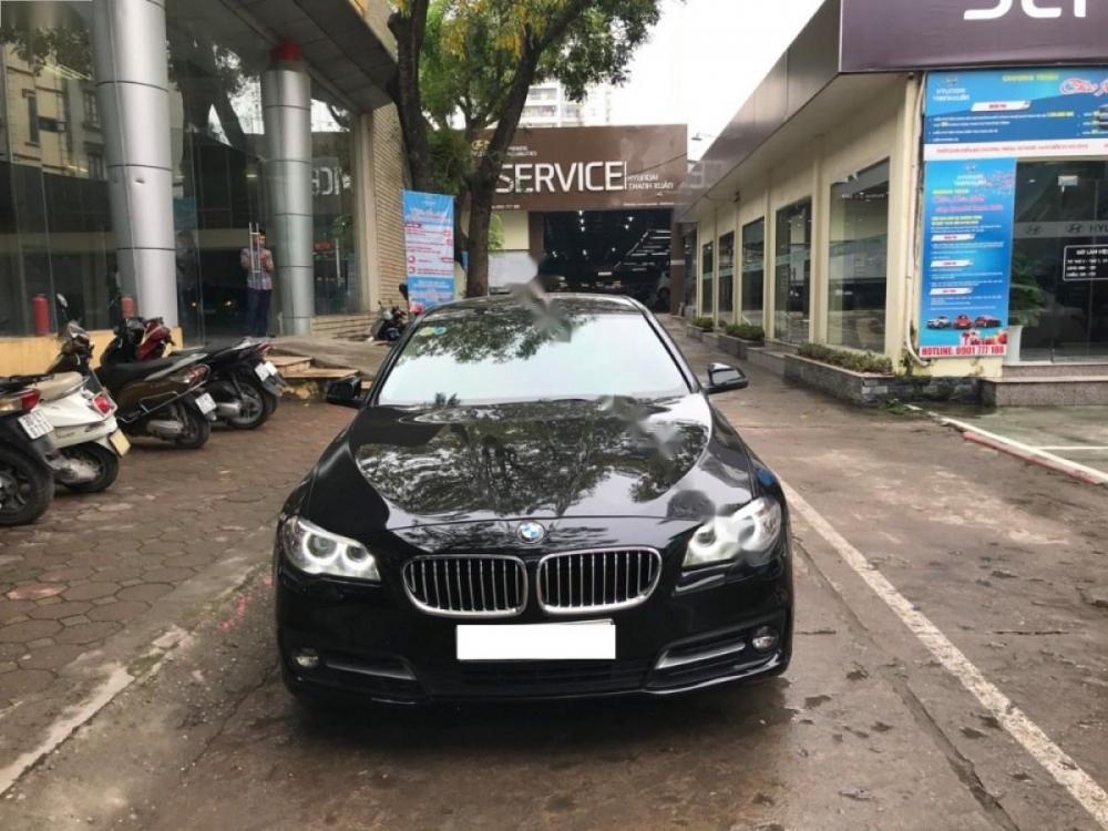 BMW 5 Series 520i 2015 - Bán BMW 5 Series 520i đời 2015, màu đen, nhập khẩu