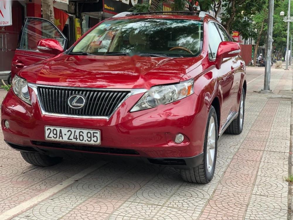 Lexus RX 350 AWD 2011 - Bán Lexus RX 350 4WD sản xuất năm 2011, màu đỏ, nhập khẩu nguyên chiếc như mới