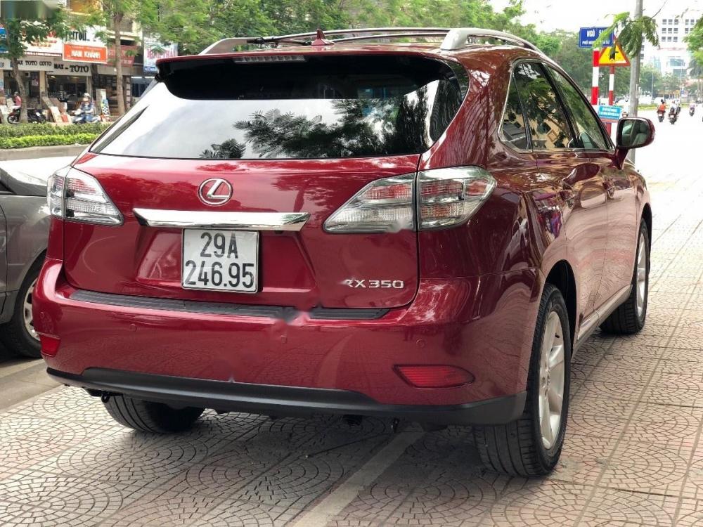 Lexus RX 350 AWD 2011 - Bán Lexus RX 350 4WD sản xuất năm 2011, màu đỏ, nhập khẩu nguyên chiếc như mới