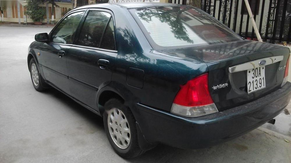 Ford Laser Delu 2002 - Bán Ford Laser Delu năm 2002, màu xanh lam, giá chỉ 165 triệu