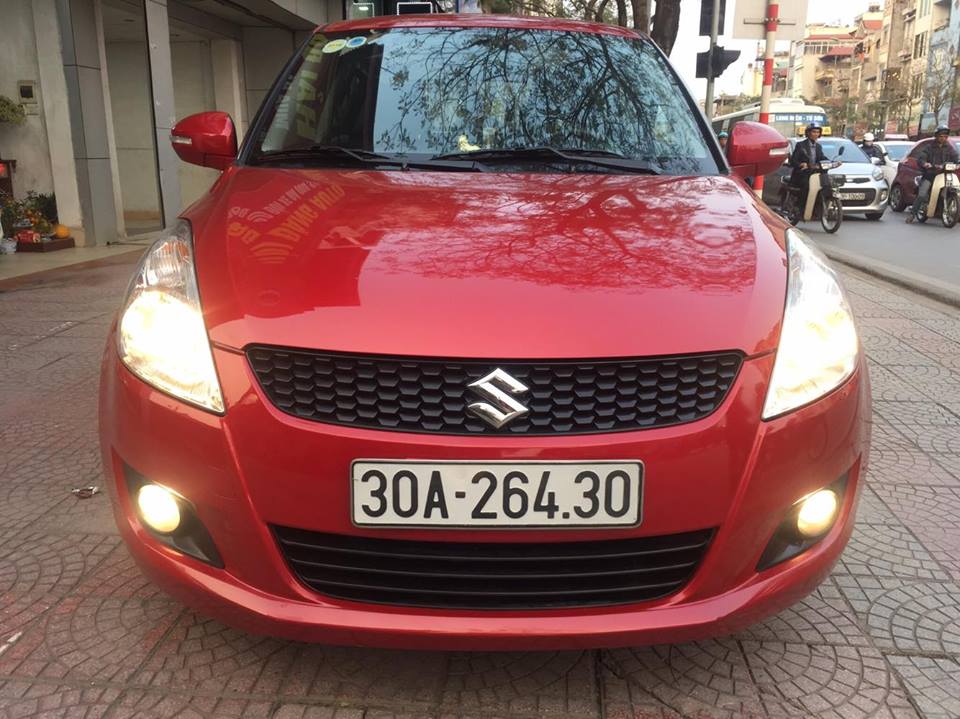 Suzuki Swift 1.4 AT  2014 - Bán  Suzuki Swift 1.4 AT đời 2014, màu đỏ xe cực đẹp  giá tốt nhất 