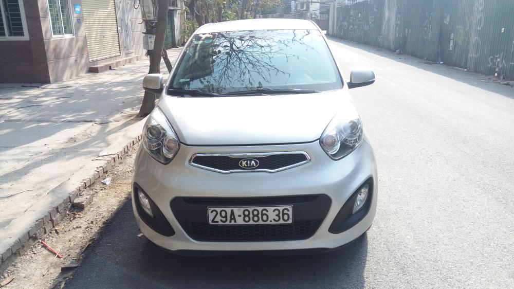 Kia Picanto S AT 1.25L 2013 - Bán Kia Picanto, 1.25 S AT, mầu bạc 2013 - 330 triệu