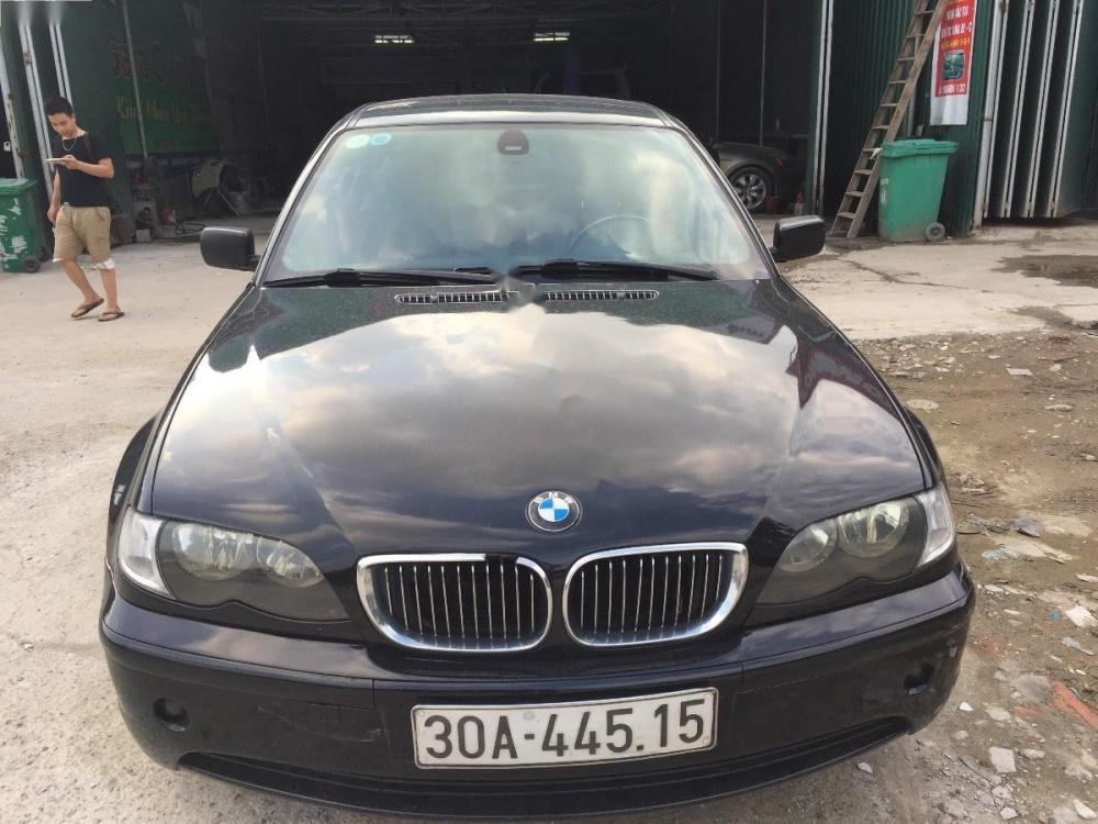 BMW 3 Series 318i 2005 - Bán xe BMW 3 Series 318i năm 2005, màu đen