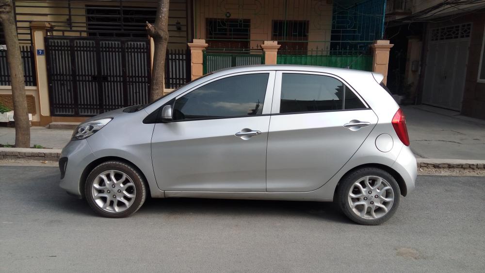 Kia Picanto S AT 1.25L 2013 - Bán Kia Picanto, 1.25 S AT, mầu bạc 2013 - 330 triệu