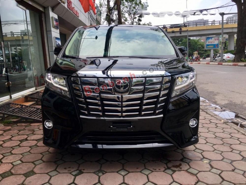 Toyota Alphard 2017 - Bán Toyota Alphard năm 2017, màu đen, nhập khẩu