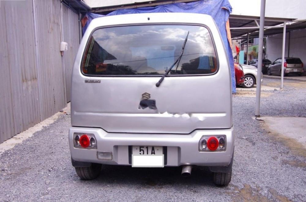 Suzuki Wagon R+ 2005 - Cần bán lại xe Suzuki Wagon R+ sản xuất 2005, màu bạc giá cạnh tranh