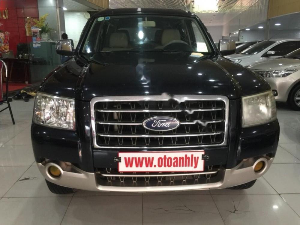 Ford Everest 2.5L 4x2 MT 2007 - Cần bán xe Ford Everest 2.5L 4x2 MT 2007, màu đen