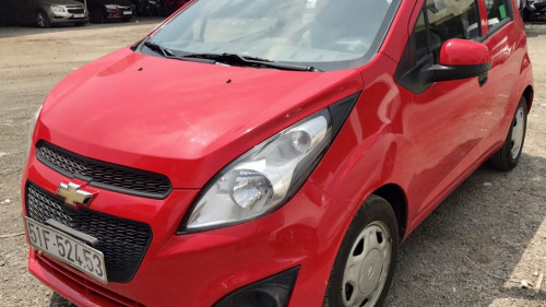 Chevrolet Spark  1.0 MT  2015 - Bán xe Chevrolet Spark 1.0 MT đời 2015, màu đỏ, giá tốt