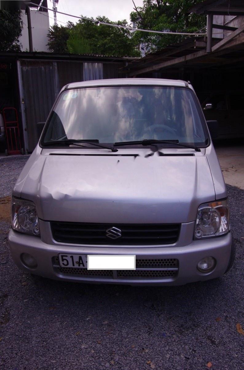 Suzuki Wagon R+ 2005 - Cần bán lại xe Suzuki Wagon R+ sản xuất 2005, màu bạc giá cạnh tranh