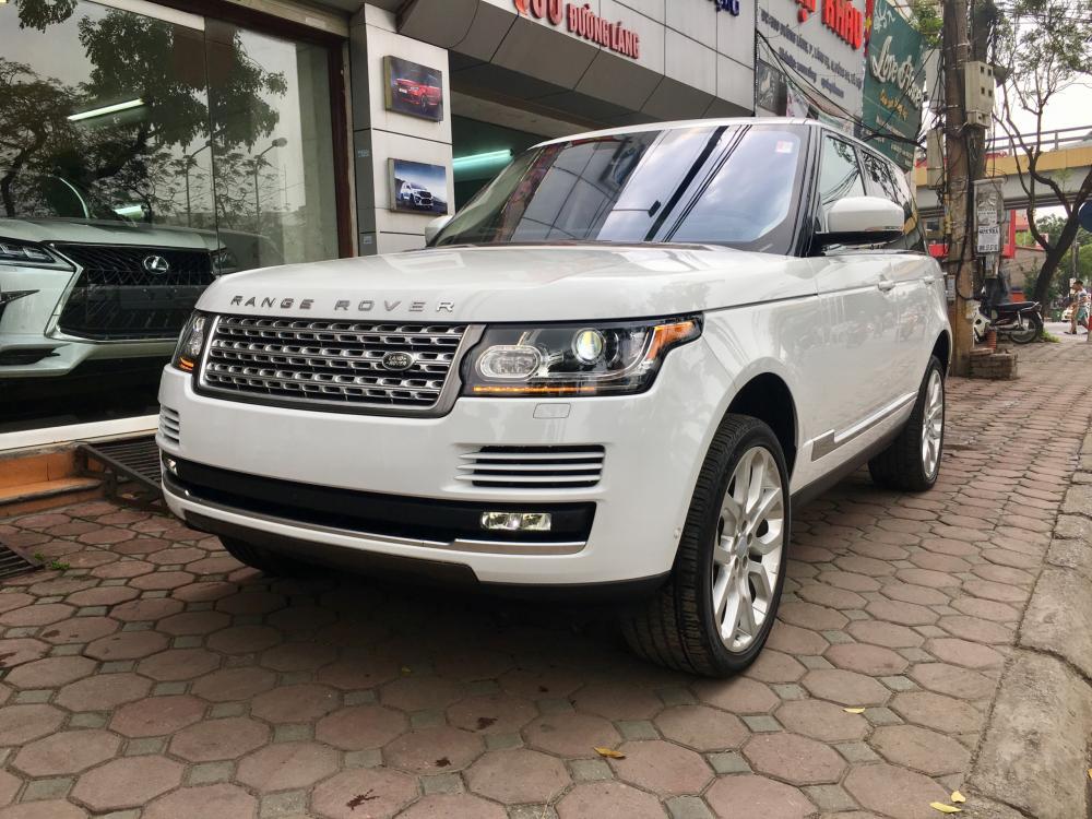 LandRover HSE 3.0 2015 - Cần bán xe LandRover Range Rover HSE 3.0 đời 2016, màu trắng, nhập khẩu  