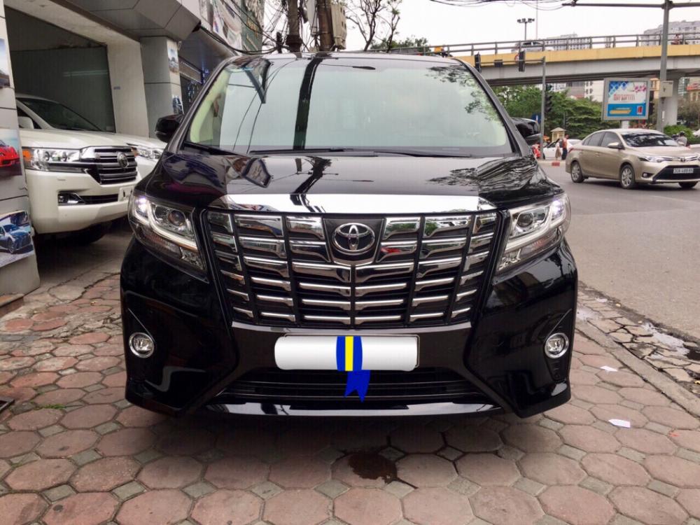 Toyota Alphard 2016 - Cần bán xe Toyota Alphard Limited, màu đen, đã qua sử dụng như mới giá tốt LH: 0982.84.2838