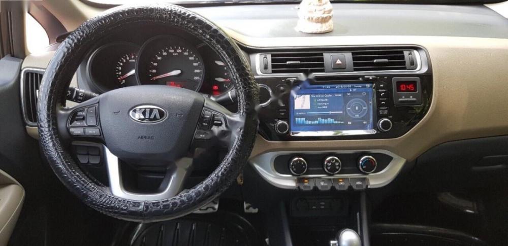 Kia Rio 1.4 AT 2015 - Bán ô tô Kia Rio 1.4 AT 2015, màu nâu, nhập khẩu  