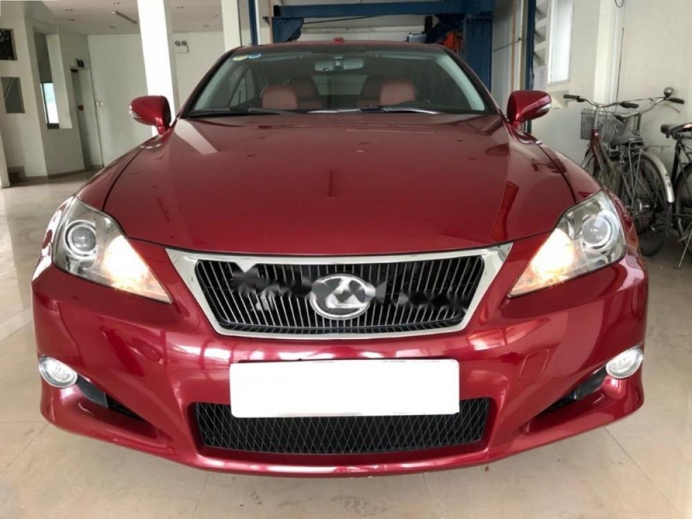 Lexus IS 250C 2010 - Cần bán gấp Lexus IS 250C đời 2010, màu đỏ, nhập khẩu chính chủ