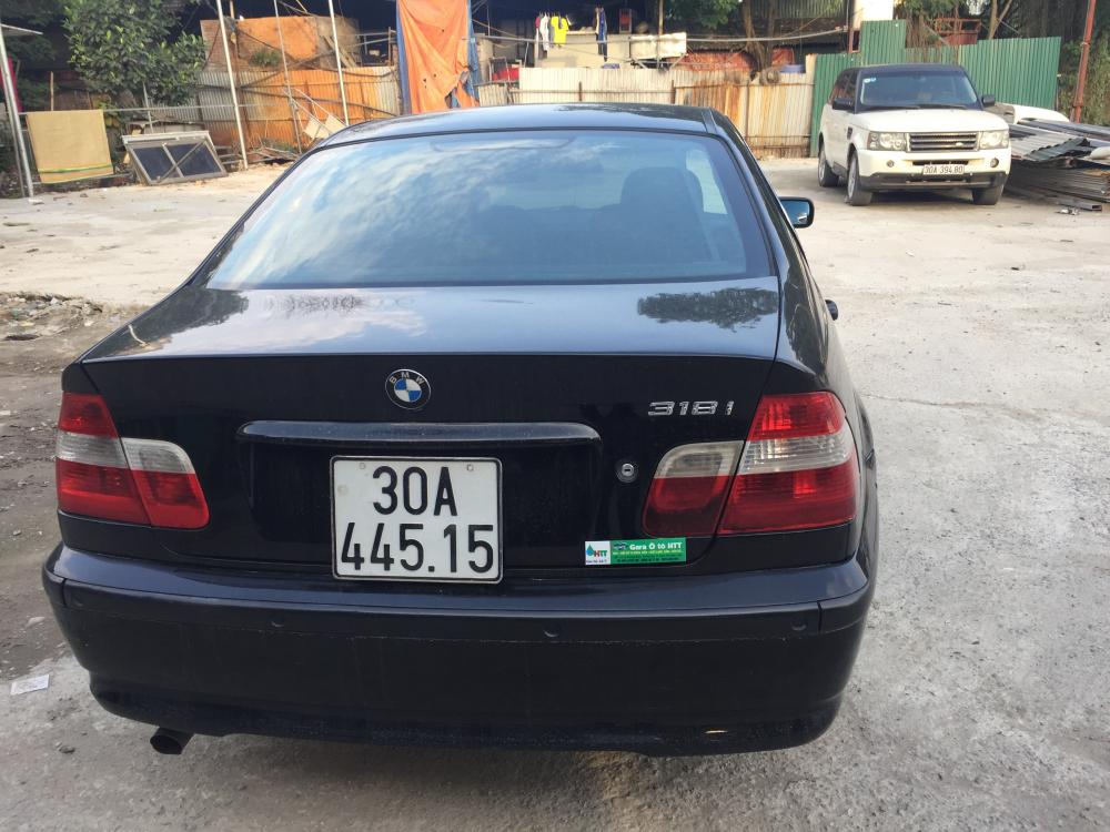 BMW 3 Series 318i 2005 - Bán xe BMW 3 Series 318i đời 2005, màu đen