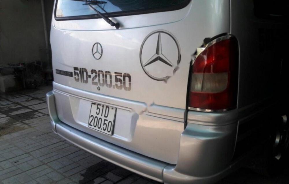 Mercedes-Benz MB 140D 2004 - Cần bán xe Mercedes 140D sản xuất 2004, màu bạc