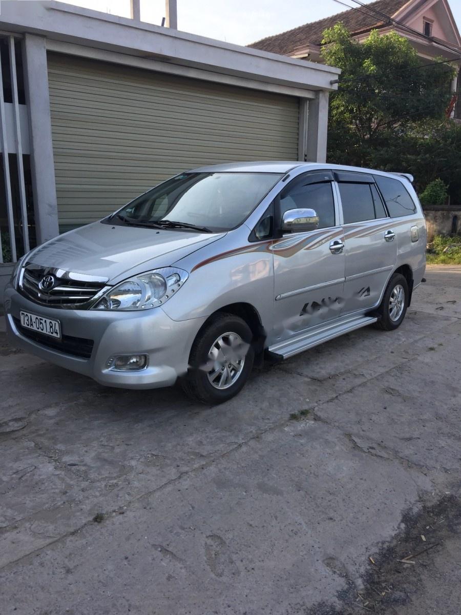 Toyota Innova 2008 - Cần bán xe Toyota Innova 2008, màu bạc