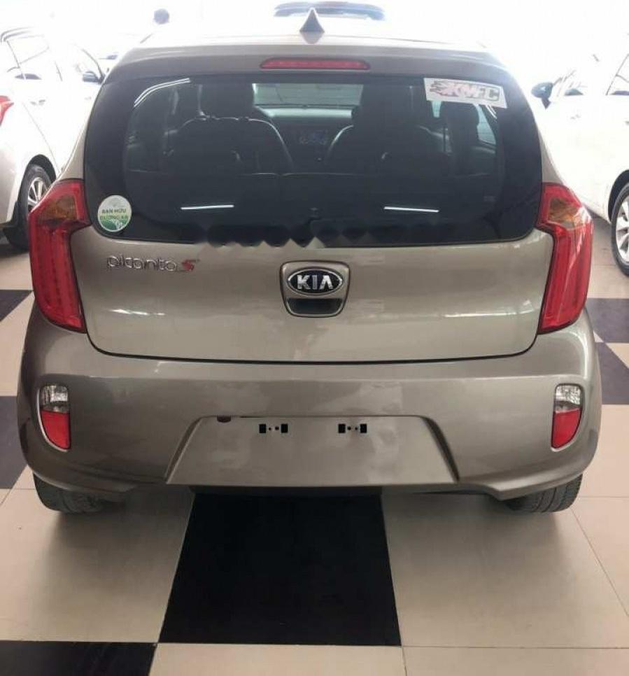 Kia Picanto S 1.25 AT 2013 - Bán xe Kia Picanto S sản xuất 2013, màu xám