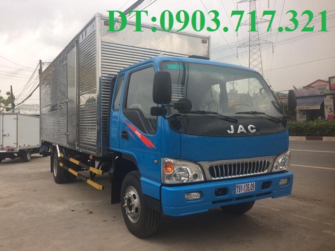 JAC HFC 1083K 2017 - Đại lý bán xe tải Jac 6T4, Jac 6T4 mới thùng bạt, xe Jac 6T4 thùng kín, giá khuyến mãi cao