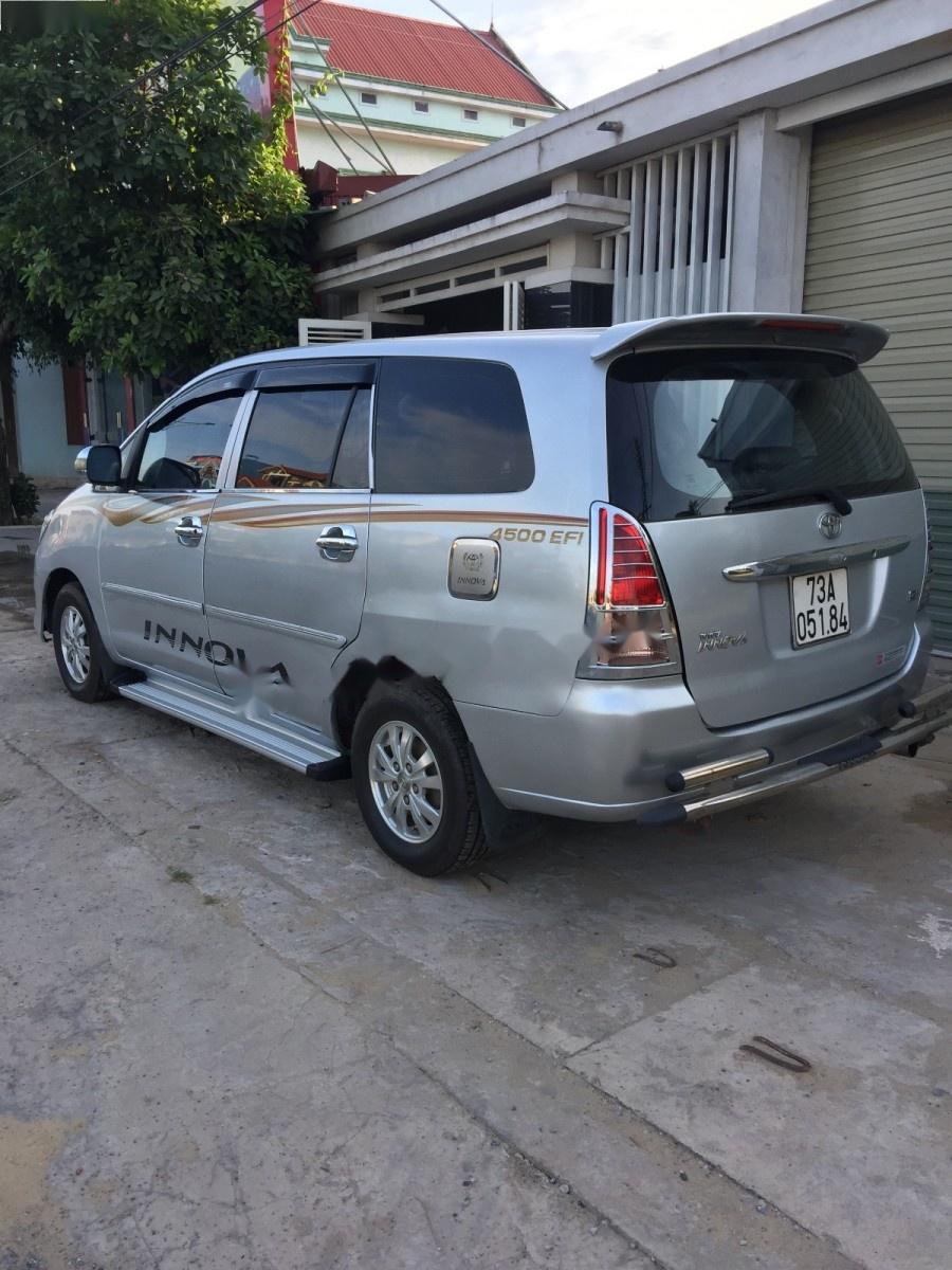 Toyota Innova 2008 - Cần bán xe Toyota Innova 2008, màu bạc