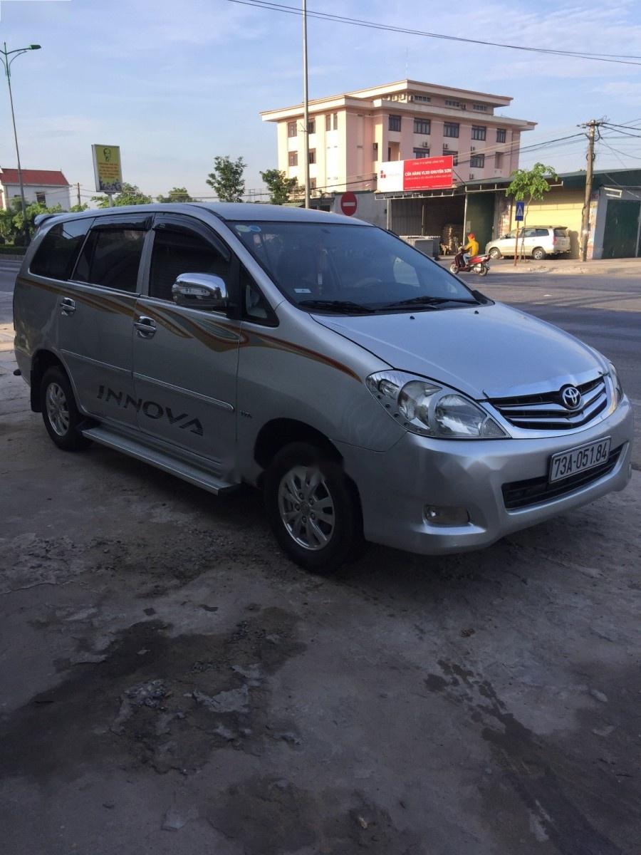 Toyota Innova 2008 - Cần bán xe Toyota Innova 2008, màu bạc