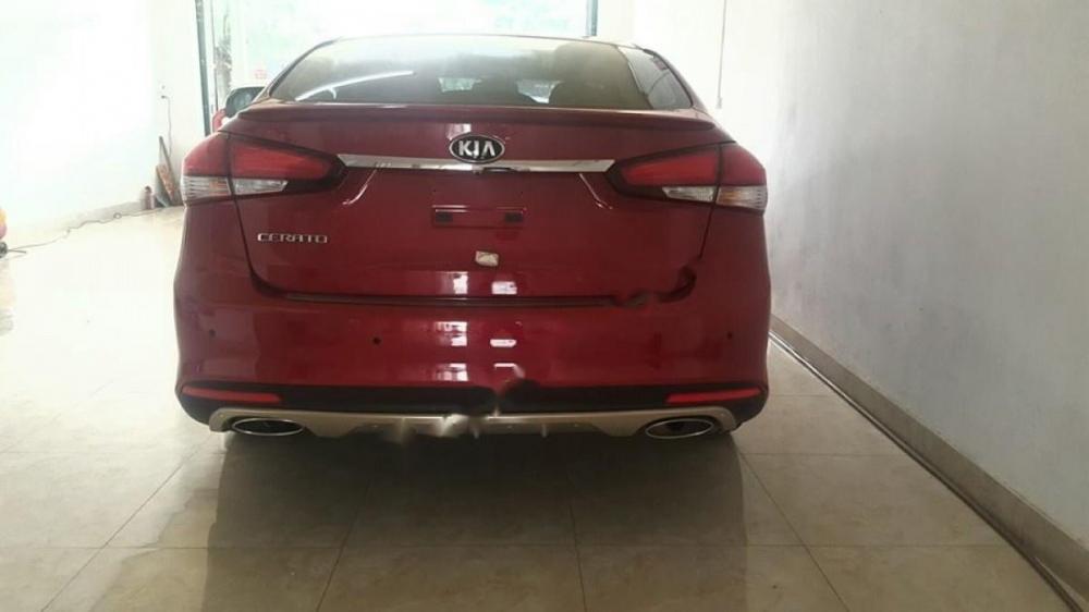 Kia Cerato   1.6 AT 2017 - Bán Kia Cerato 1.6 AT sản xuất năm 2017, màu đỏ, giá 625tr