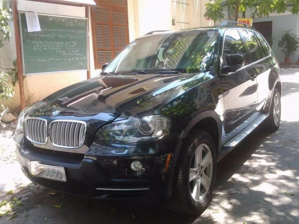 BMW X5 4.8i 2007 - Bán BMW X5 4.8i sản xuất năm 2007, màu đen, nhập khẩu nguyên chiếc còn mới