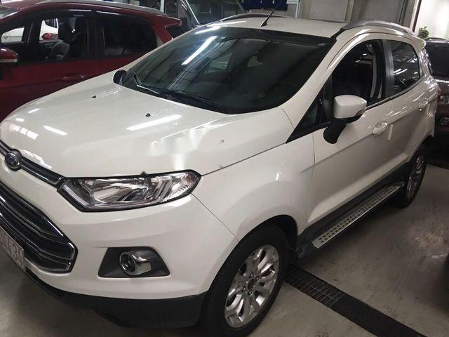 Ford EcoSport   1.5L AT Titanium  2015 - Cần bán xe Ford EcoSport 1.5L AT Titanium đời 2015, màu trắng xe gia đình, giá chỉ 530 triệu