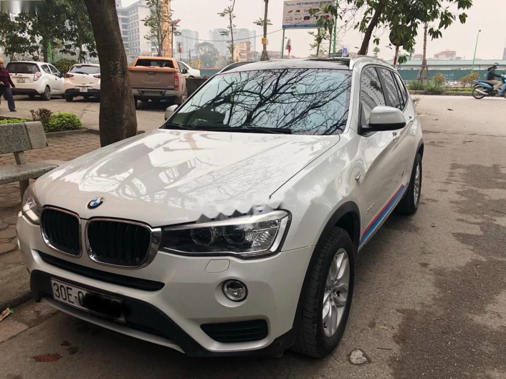 BMW X3 2015 - Cần bán BMW X3 đời 2015, màu trắng, xe nhập