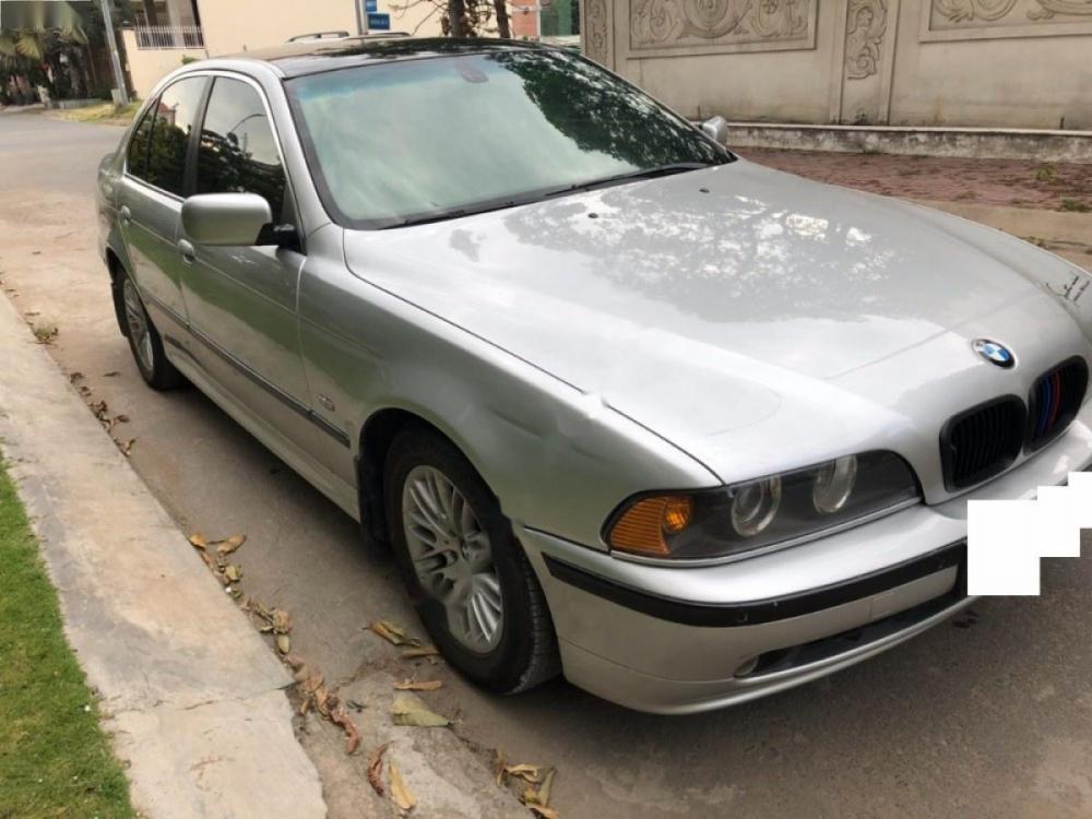 BMW 5 Series 525i 2003 - Bán ô tô BMW 5 Series 525i đời 2003, màu bạc số tự động, giá chỉ 250 triệu