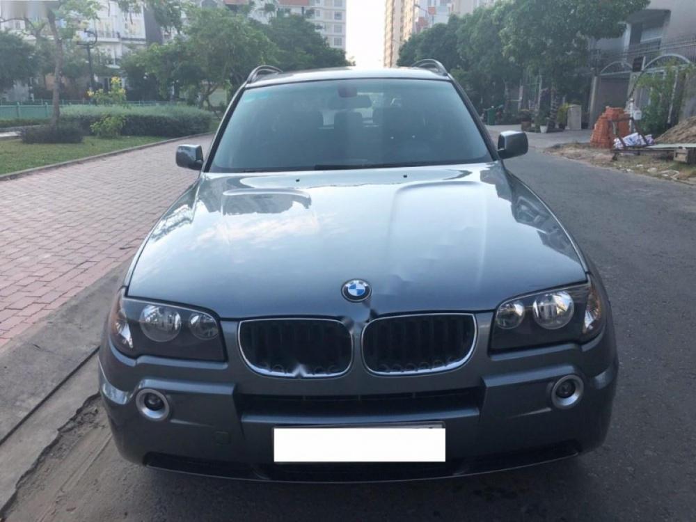 BMW X3 2.5i 2005 - Cần bán BMW X3 2.5L đời 2005, màu xám, nhập khẩu nguyên chiếc