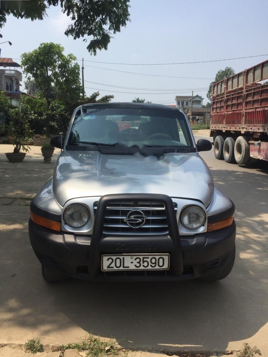 Ssangyong Korando 2001 - Bán Ssangyong Korando 2001, màu bạc, nhập khẩu, 115 triệu