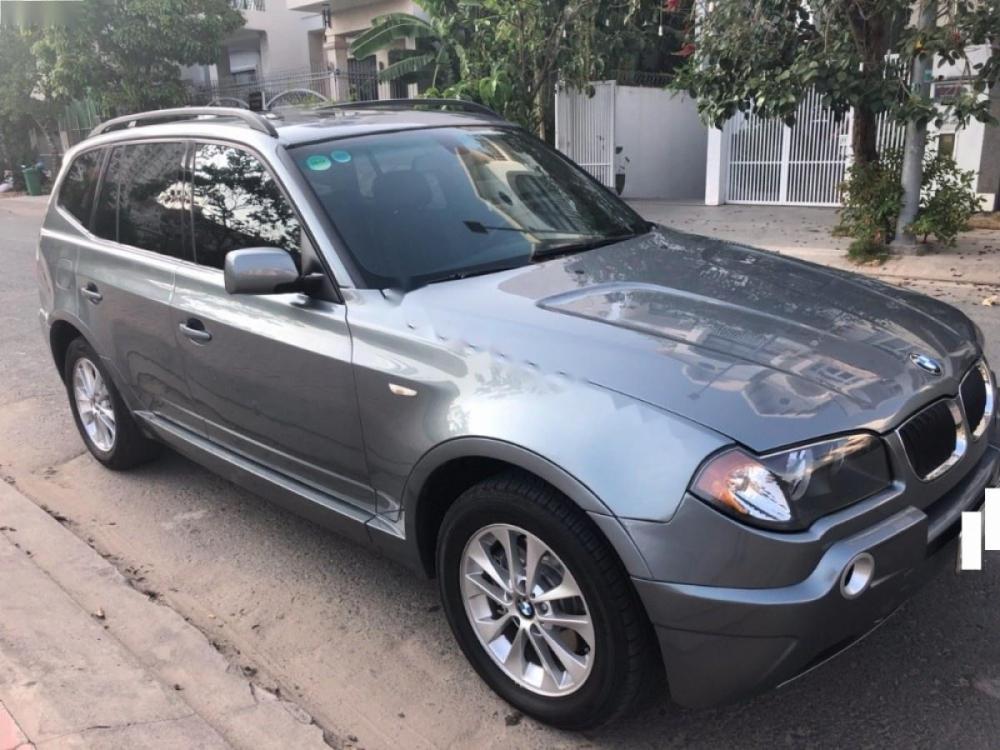 BMW X3 2.5i 2005 - Cần bán BMW X3 2.5L đời 2005, màu xám, nhập khẩu nguyên chiếc