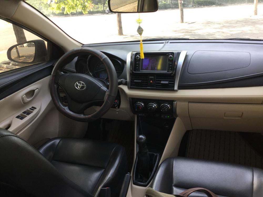 Toyota Vios E 2015 - Bán Toyota Vios E 2015, màu vàng, giá tốt 455 triệu