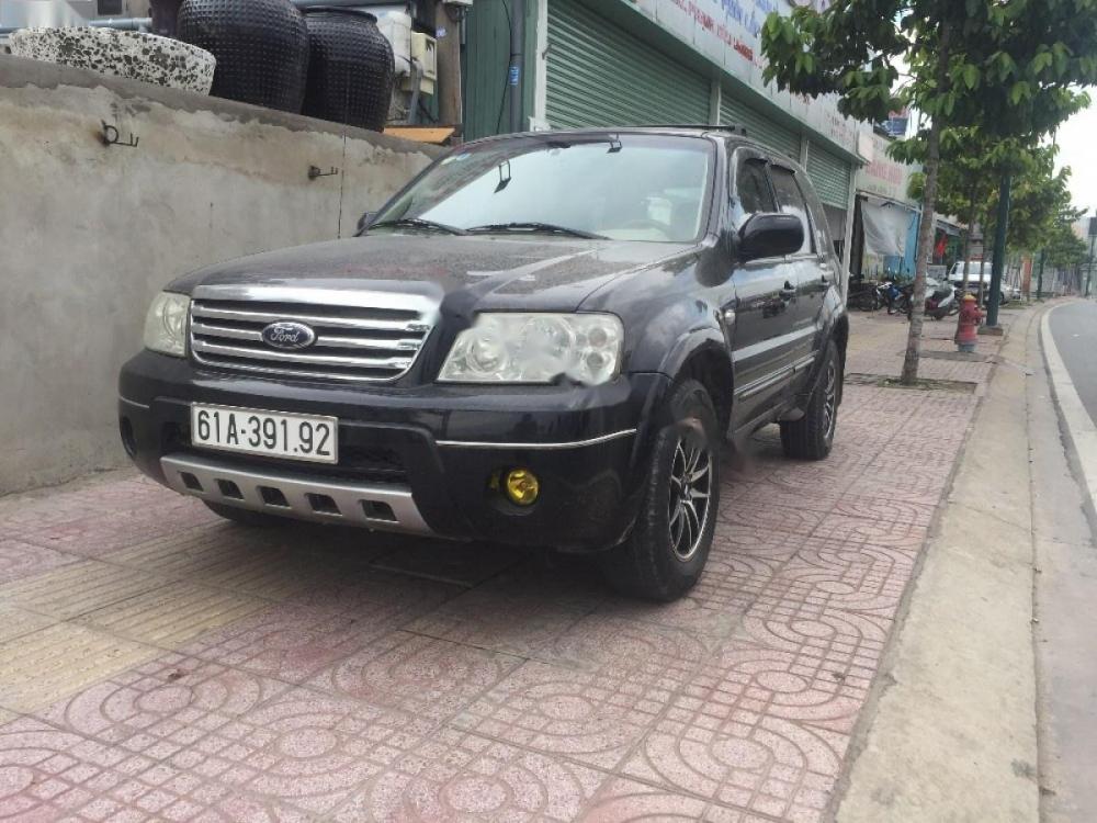 Ford Escape 2.3 xls 2006 - Bán ô tô Ford Escape 2.3 XLS năm 2006, màu đen còn mới