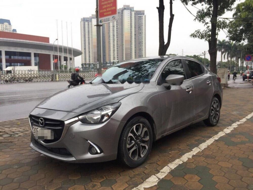 Mazda 2 1.5 AT 2016 - Bán Mazda 2 1.5 năm 2016, màu xám số tự động