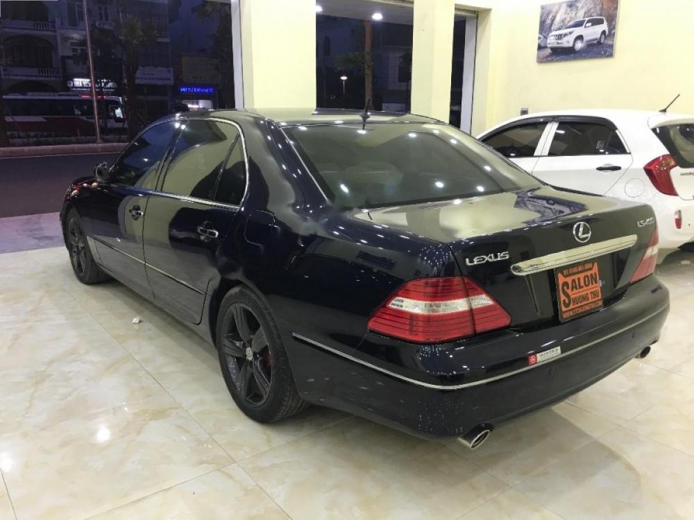 Lexus LS 430 2004 - Bán xe Lexus LS 430 2004, màu đen, nhập khẩu nguyên chiếc chính chủ