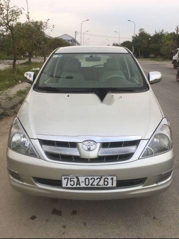 Toyota Innova 2008 - Cần bán gấp Toyota Innova sản xuất 2008, màu ghi vàng 