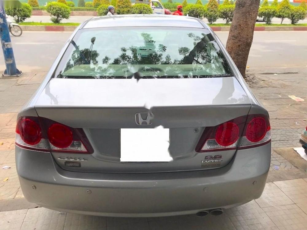 Honda Civic 2.0 2008 - Cần bán gấp Honda Civic 2.0 2008, màu xám số tự động, giá 420tr