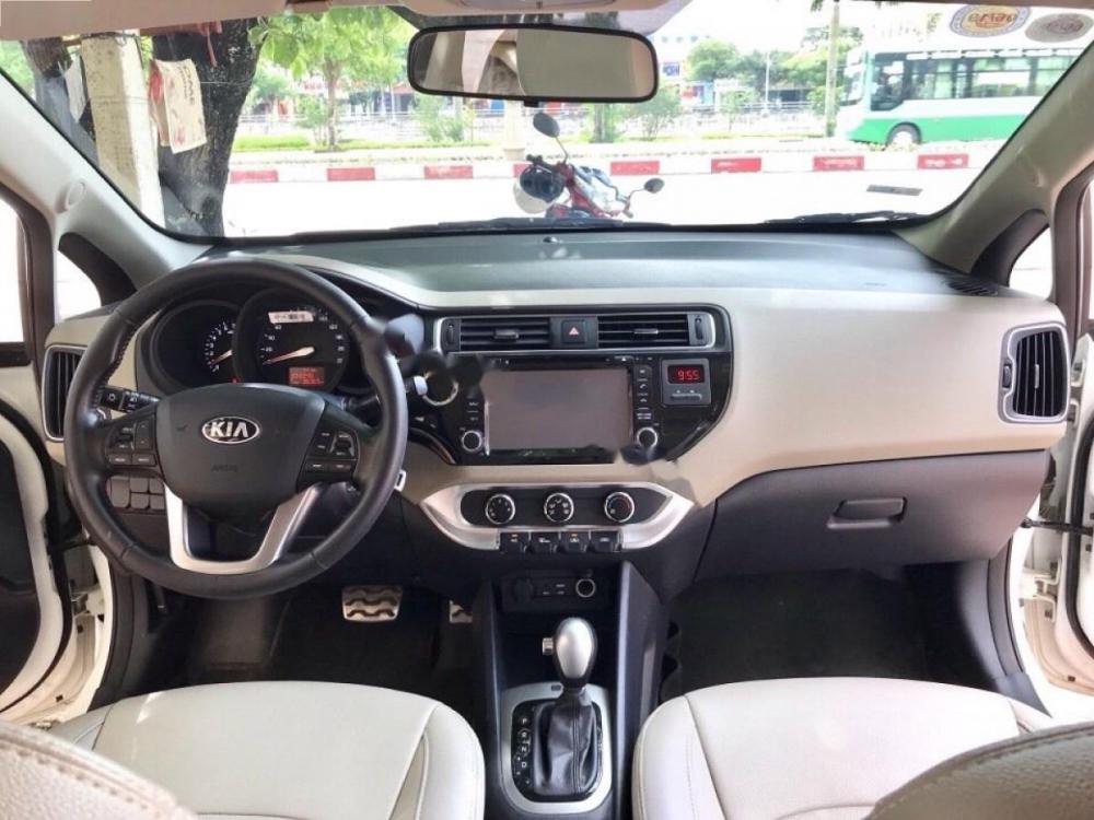 Kia Rio 1.4 AT 2015 - Cần bán gấp Kia Rio 1.4 AT đời 2015, màu trắng, nhập khẩu nguyên chiếc