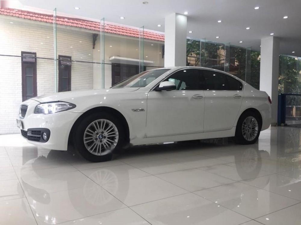 BMW 5 Series 520i 2014 - Cần bán xe BMW 5 Series 520i năm sản xuất 2014, màu trắng, nhập khẩu nguyên chiếc