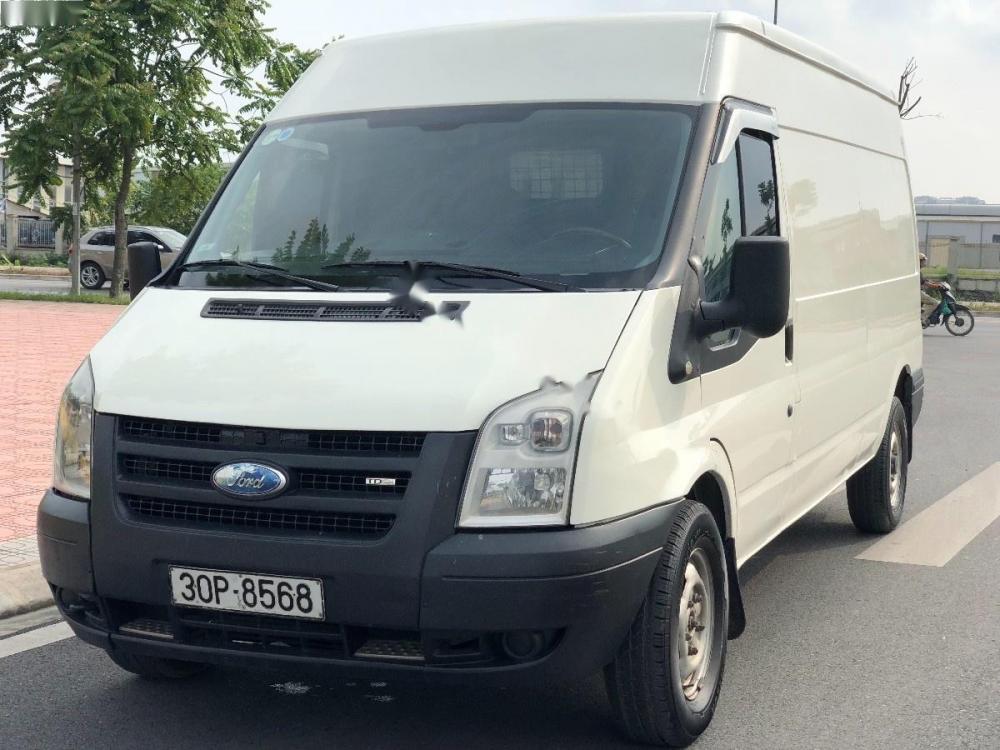 Ford Transit   2009 - Bán Ford Transit đời 2009, màu trắng chính chủ