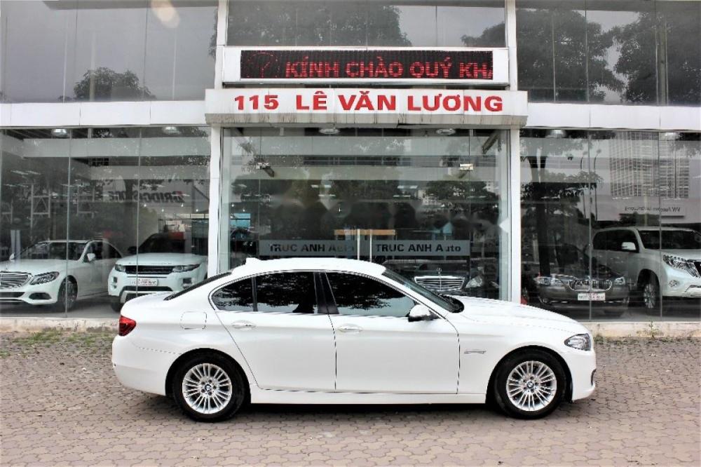 BMW 5 Series 520i 2015 - Bán BMW 5 Series 520i sản xuất năm 2015, màu trắng, nhập khẩu