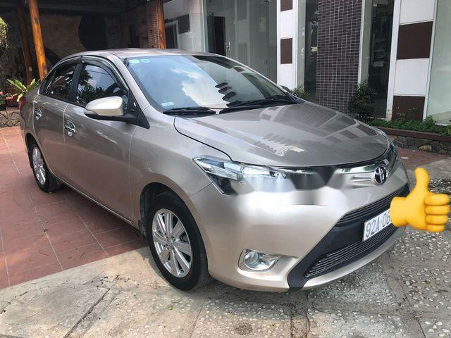 Toyota Vios 2016 - Cần bán lại xe Toyota Vios sản xuất 2016, màu bạc như mới