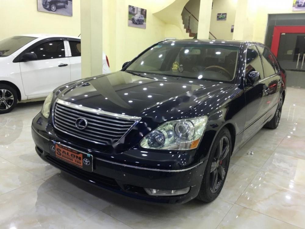 Lexus LS 430 2004 - Bán xe Lexus LS 430 2004, màu đen, nhập khẩu nguyên chiếc chính chủ