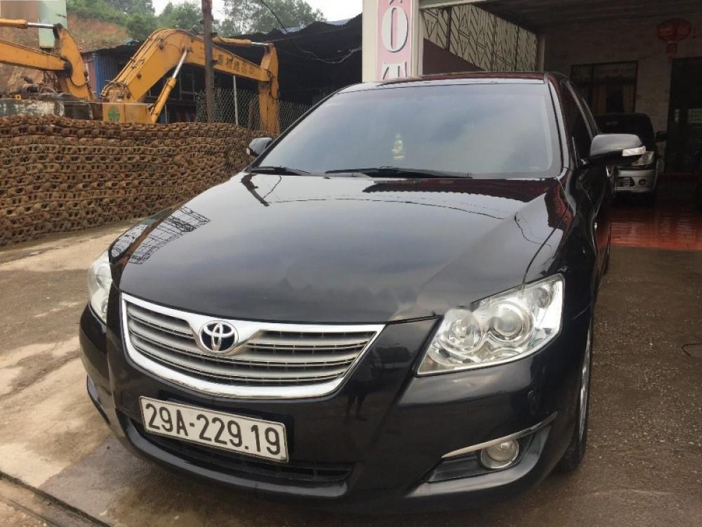 Toyota Camry 2008 - Cần bán Toyota Camry sản xuất 2008, màu đen, xe nhập, 500 triệu