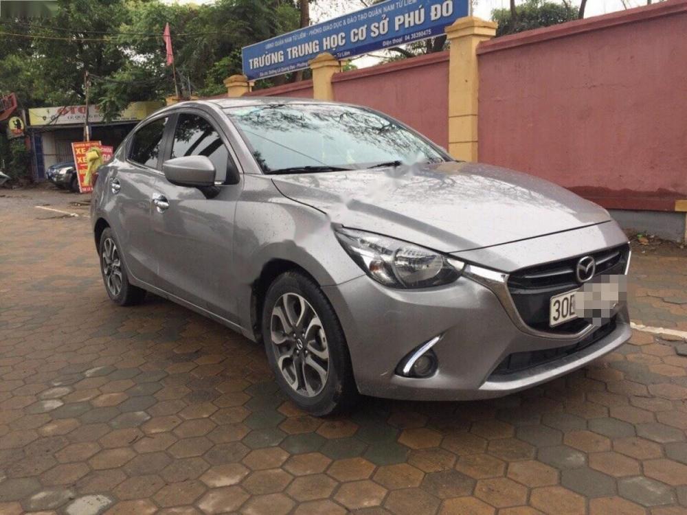 Mazda 2 1.5 AT 2016 - Bán Mazda 2 1.5 năm 2016, màu xám số tự động